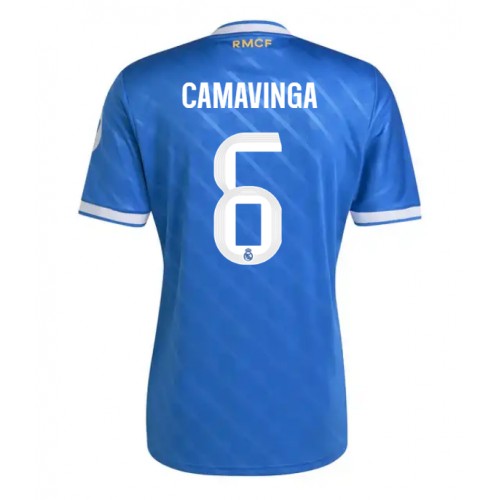 Real Madrid Eduardo Camavinga #6 Replik 3rd trikot 2025-26 Kurzarm Real Madrid Eduardo Camavinga #6 Replik 3rd trikot 2025-26 Kurzarm